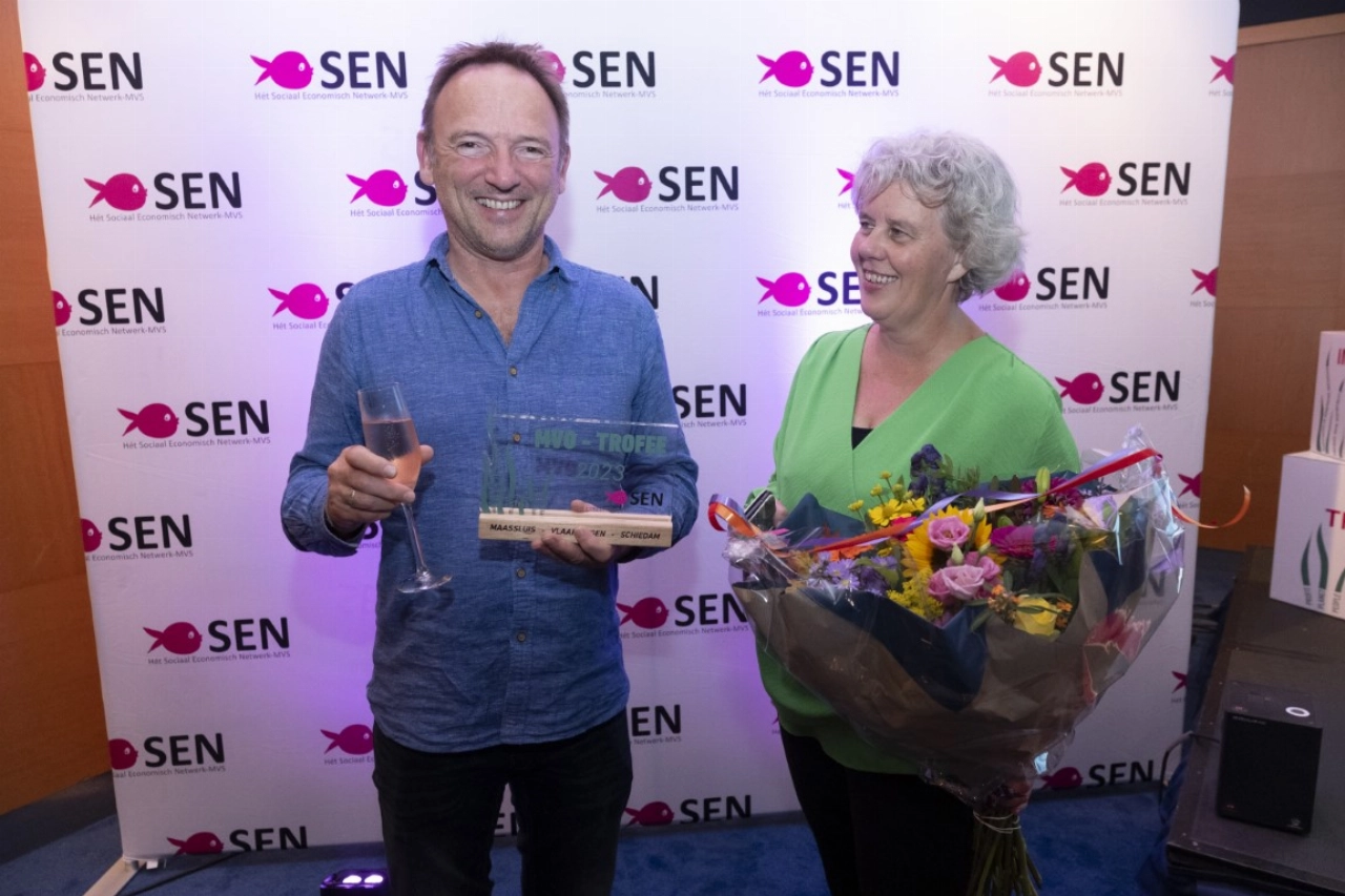 De Bibliotheek de Plataan wint MVO-Trofee 2023